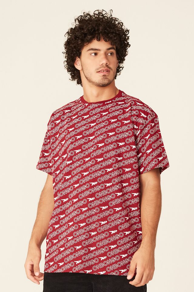 Camiseta-Onbongo-Plus-Size-Especial-Vermelha-Mescla