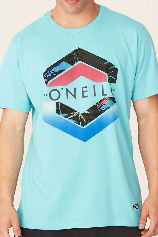 Camiseta-Oneill-Estampada-Brand-Logo-Azul