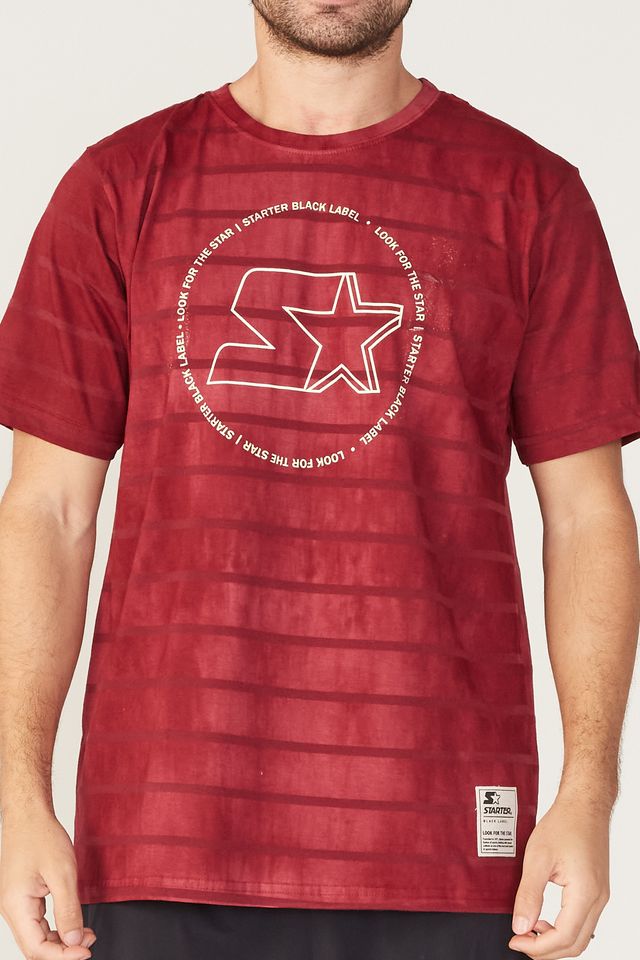 Camiseta-Starter-Estampada-Detalhe-em-Listra-com-Big-Logo-Bordo