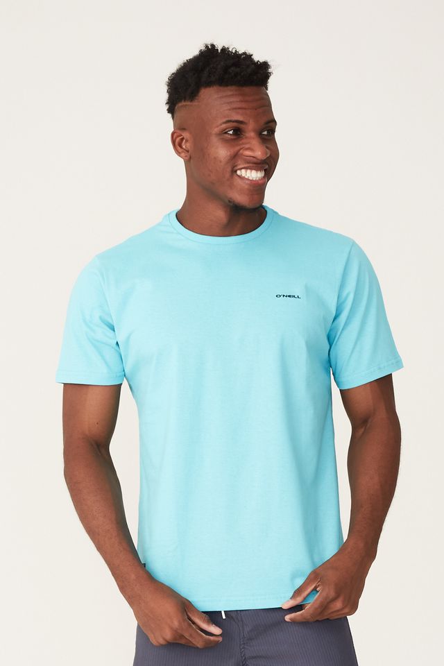 Camiseta-Oneill-Estampada-Mini-Brand-Logo-Azul-Claro