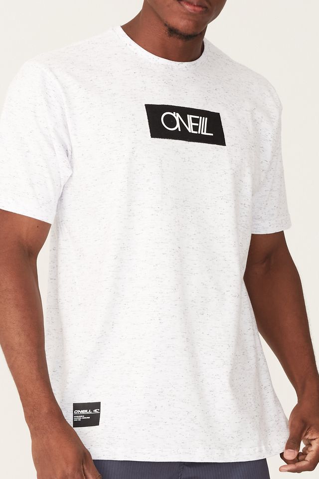 Camiseta-Oneill-Estampada-Brand-Logo-Branca-Mescla