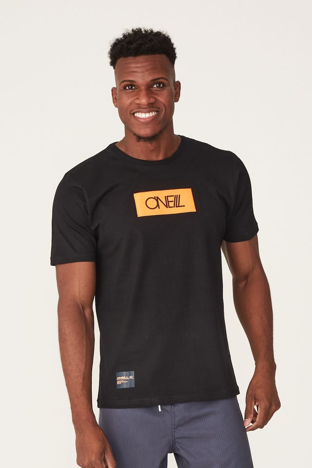Camiseta-Oneill-Estampada-Brand-Logo-Preta