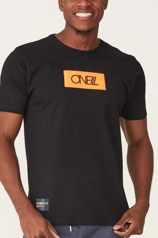 Camiseta-Oneill-Estampada-Brand-Logo-Preta
