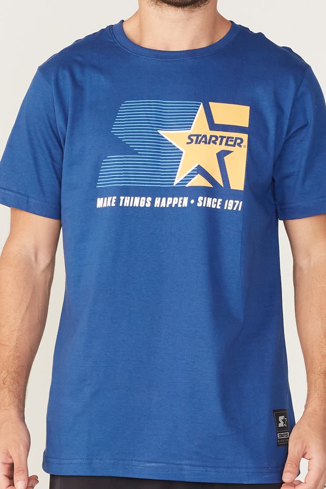 Camiseta-Starter-Estampada-Azul