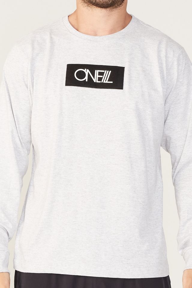 Camiseta-Oneill-Manga-Longa-Estampada-Cinza-Mescla