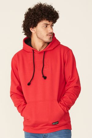 heavyweight orange moletom com capuz