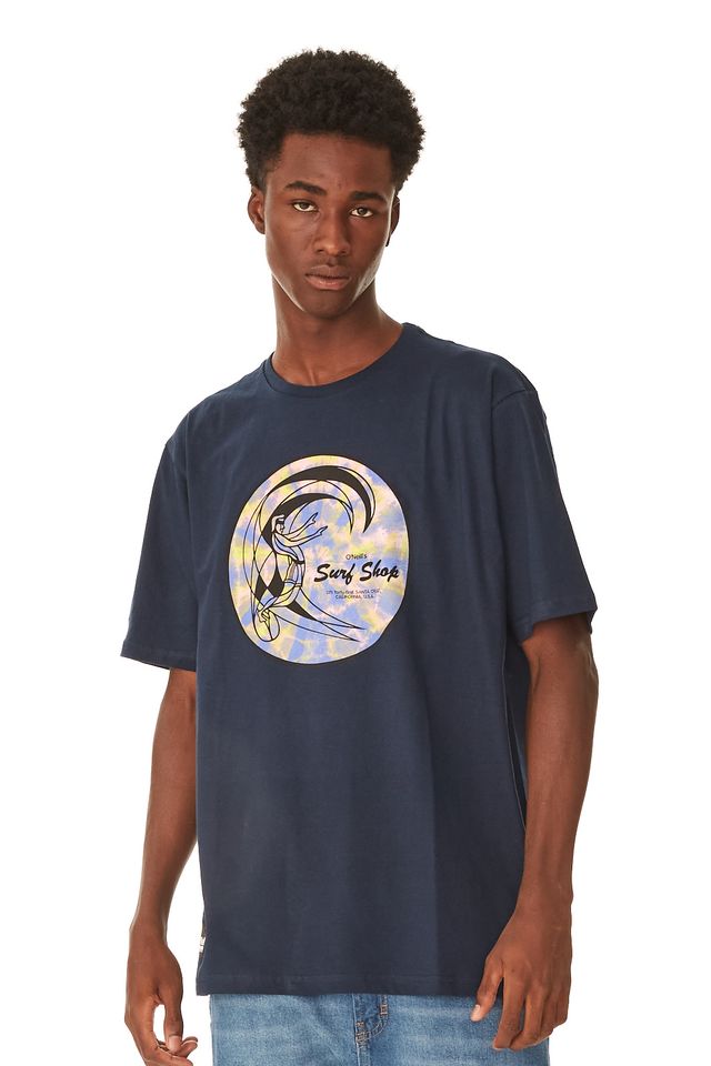 Camiseta-Oneill-Estampada-Surf-Shop-Azul-Marinho