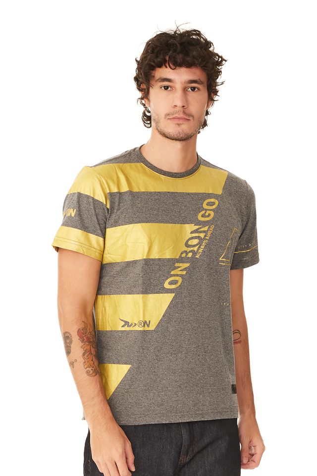 Camiseta-Onbongo-Especial-Com-Listras-Cinza-Mescla-Escuro
