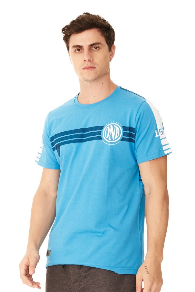 Camiseta-Onbongo-Especial-Estampada-Azul-Turquesa