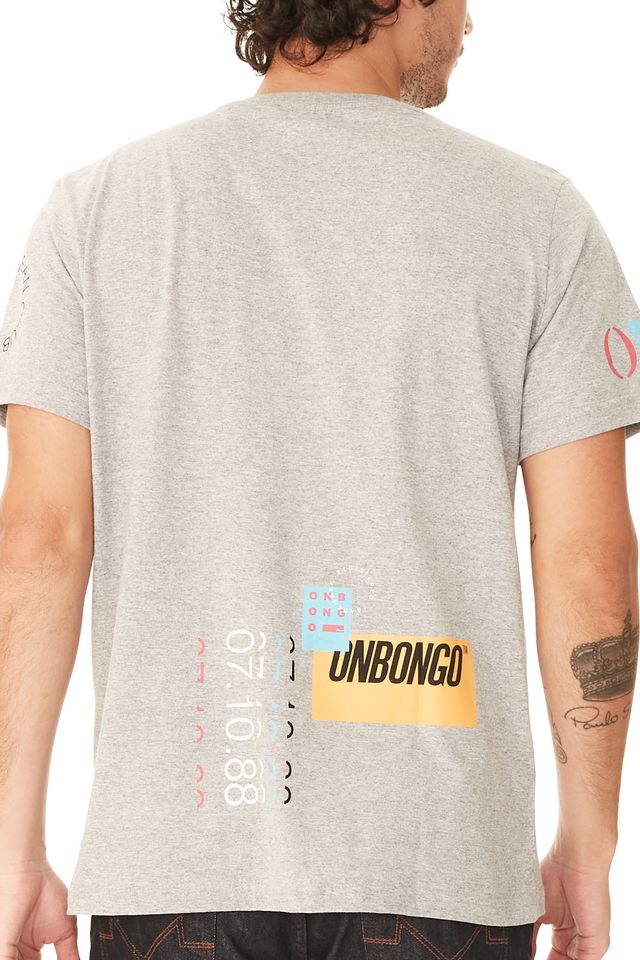 Camiseta-Onbongo-Especial-Estampada-Cinza-Mescla-Claro