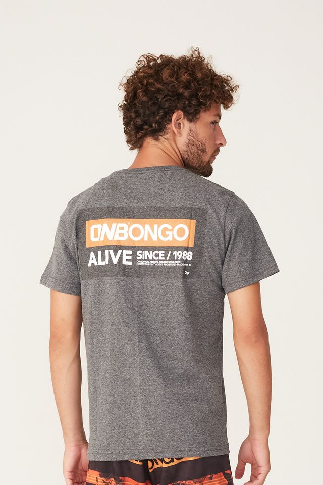 Camiseta-Onbongo-Alive-Cinza-Mescla-Escuro