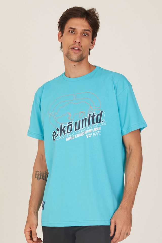 camiseta plus size ecko