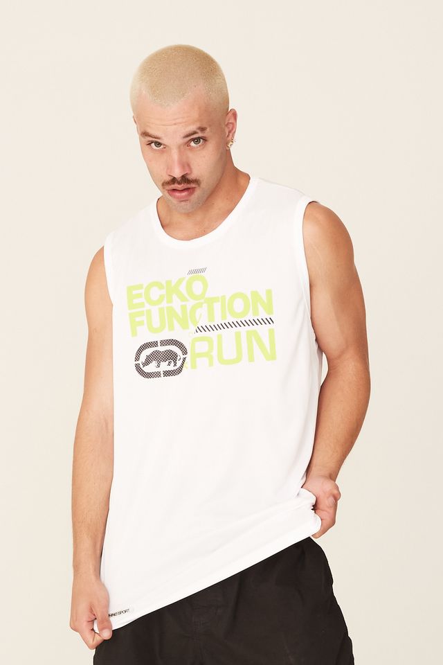 ecko sleeveless moletom com capuz