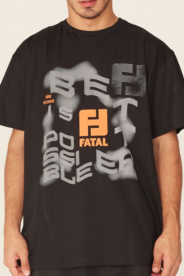 Camiseta-Fatal-Plus-Size-Estampada-Preta
