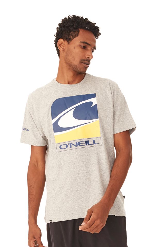 Camiseta-Oneill-Estampada-Bege-Mescla