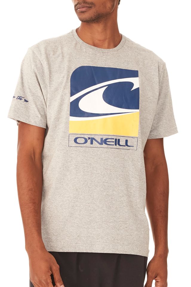 Camiseta-Oneill-Estampada-Bege-Mescla