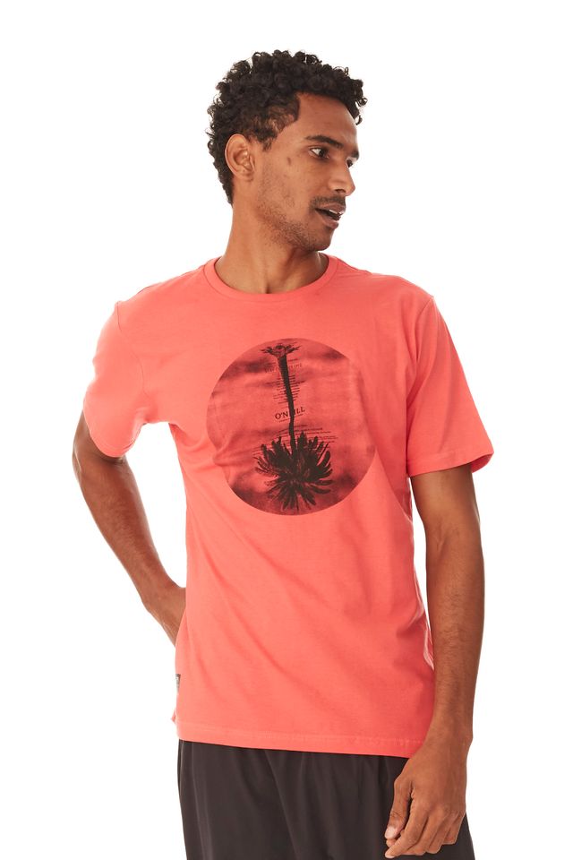 Camiseta-Oneill-Estampada-Coral