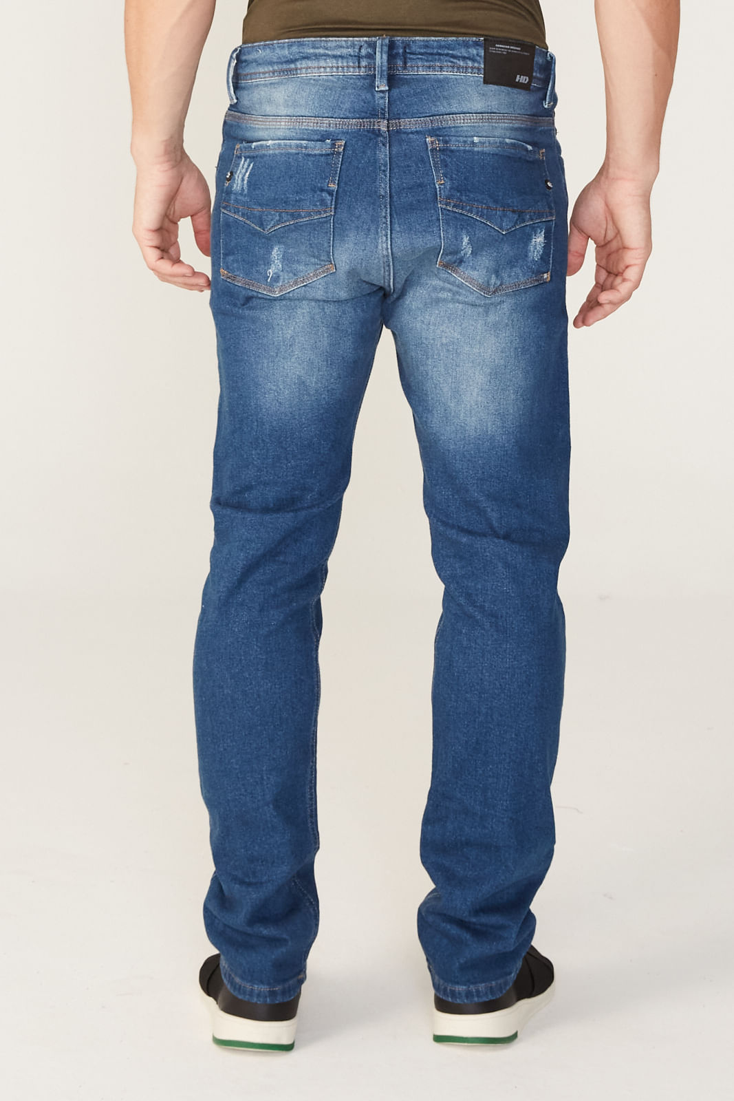 Calça Jeans Hd Slim Confort Fit Azul Azul 0088