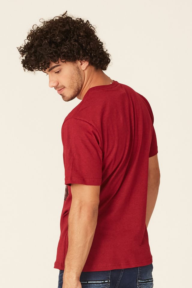 Camiseta-HD-Estampada-Vermelha-Mescla