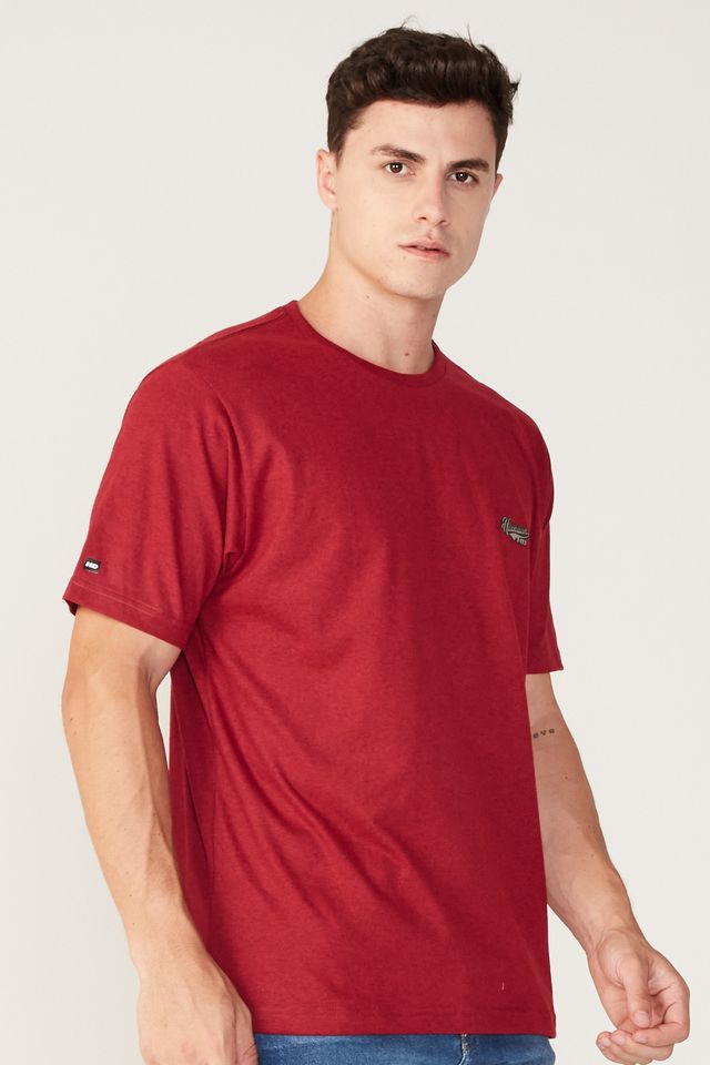 Camiseta-HD-Mini-Brand-Logo-Vermelha-Mescla