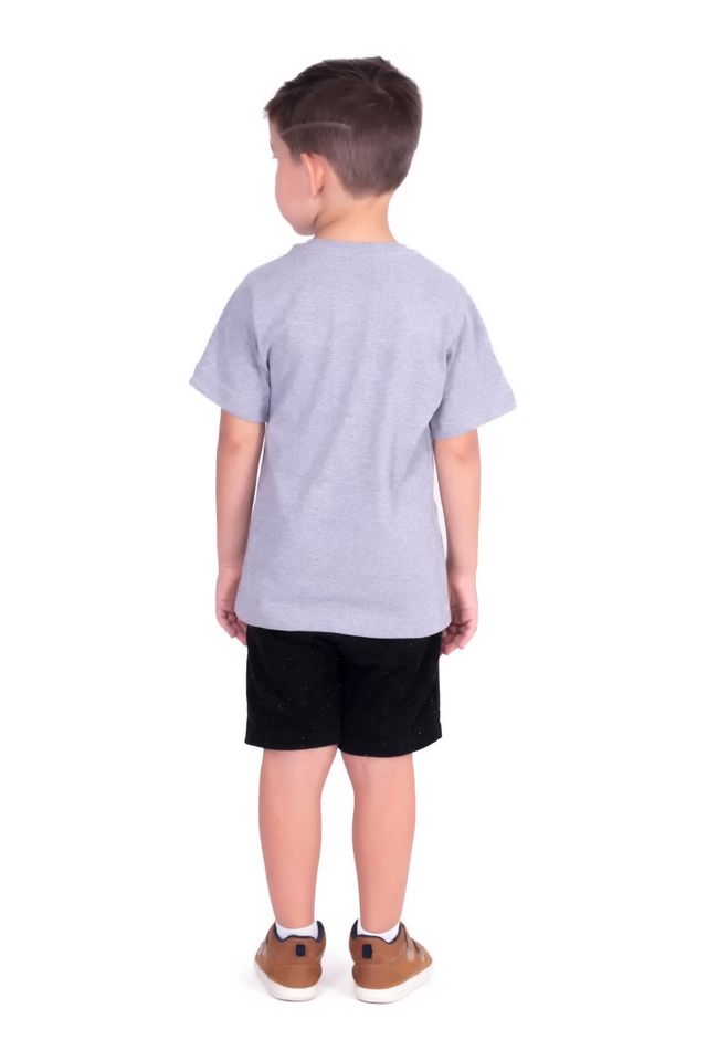 Camiseta-HD-Infantil-Estampada-Cinza-Mescla