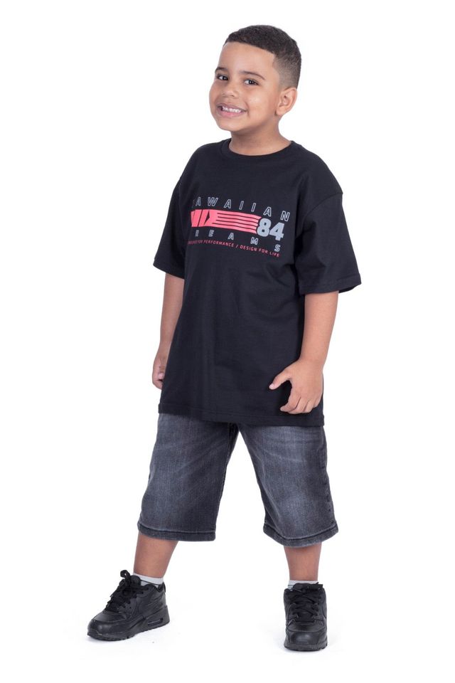 Camiseta-HD-Juvenil-Estampada-Retro-Preta