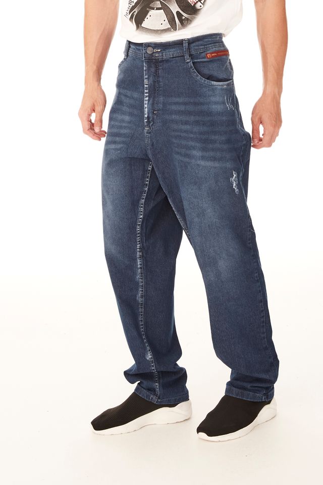 Calca-Jeans-Fatal-Plus-Size-Slim-Azul