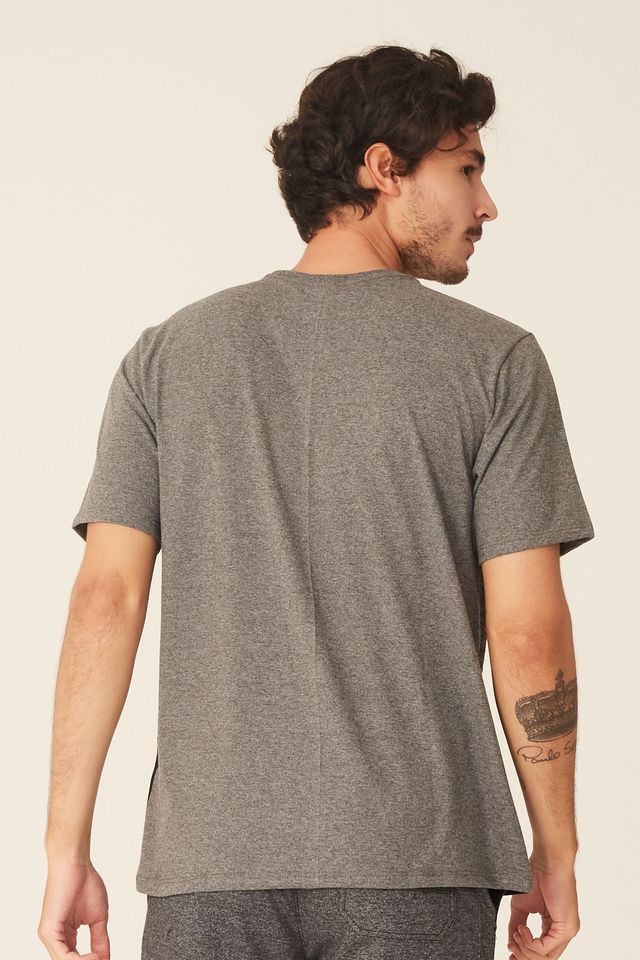 Camiseta-HD-Especial-Pocket-Cinza-Mescla-Escuro