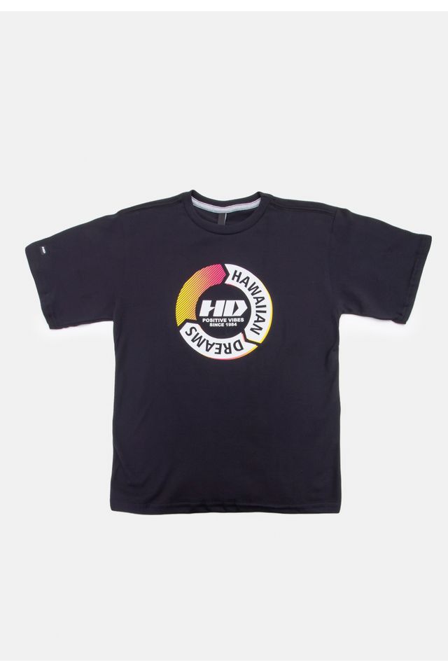 Camiseta-HD-Juvenil-Estampada-Preta