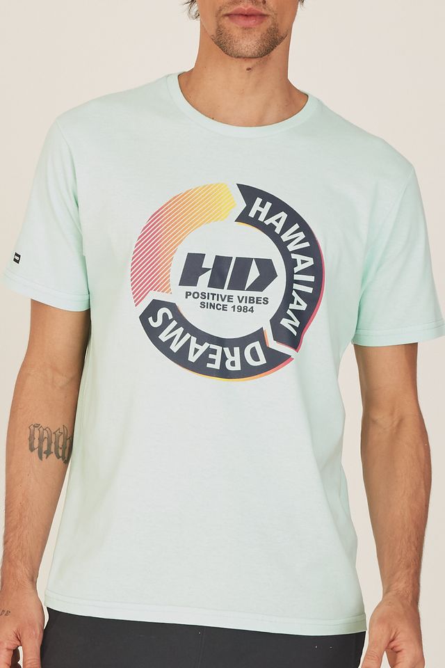 Camiseta-HD-Estampada-Verde