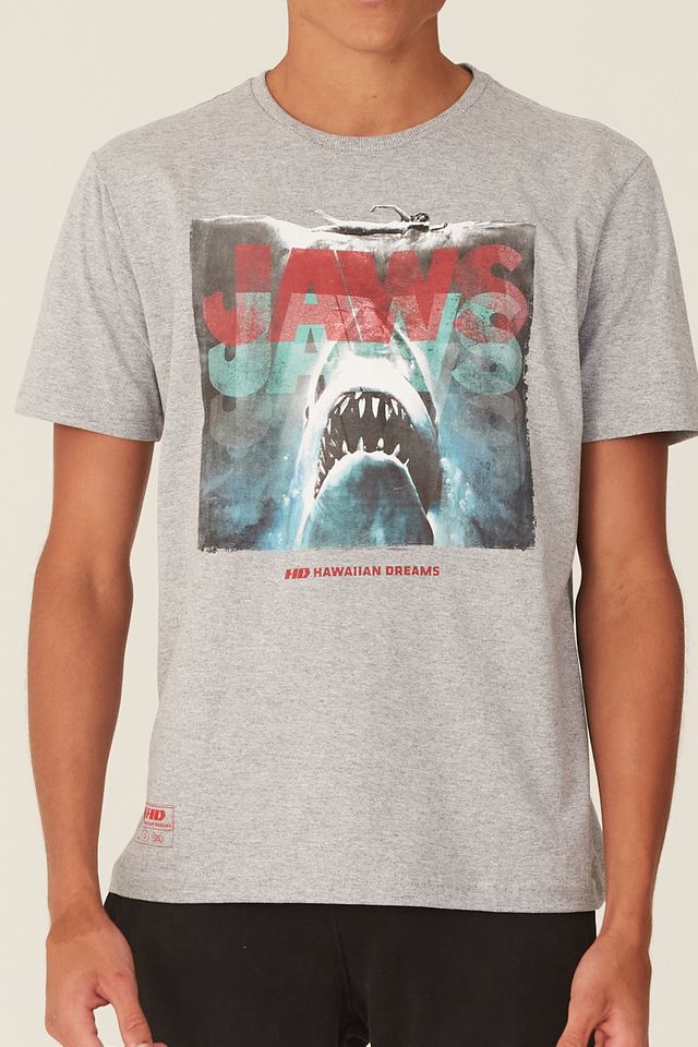 Camiseta-HD-Especial-Collab-Jaws-Cinza-Mescla