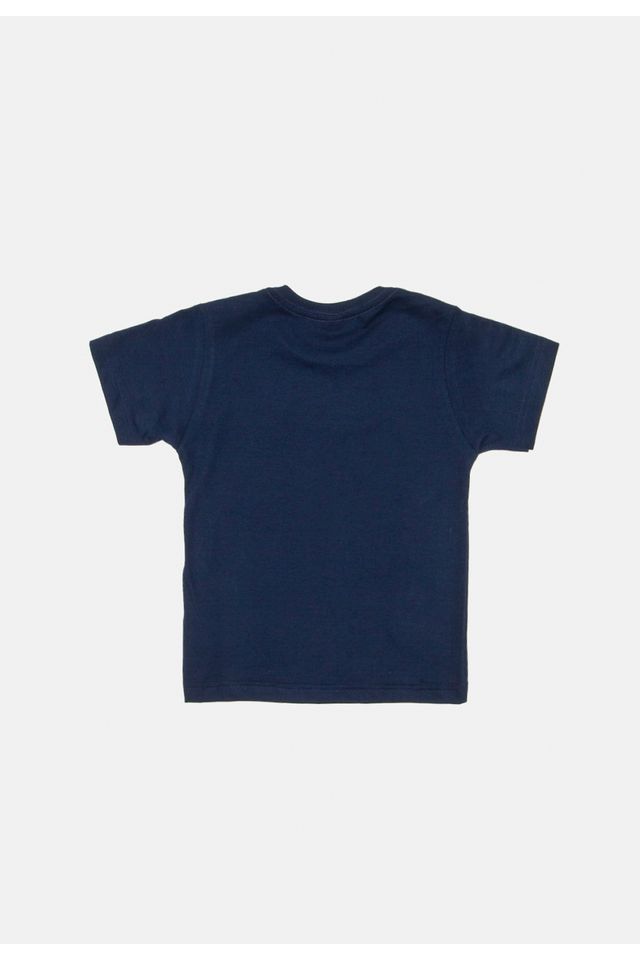 Camiseta-HD-Infantil-Estampada-Azul-Marinho