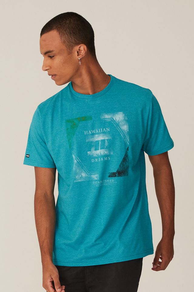 Camiseta-HD-Estampada-Verde-Mescla