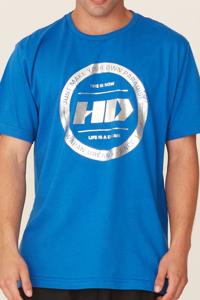 Camiseta-HD-Estampada-Azul