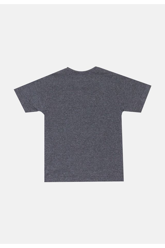 Camiseta-HD-Infantil-Estampada-Cinza-Mescla-Escuro