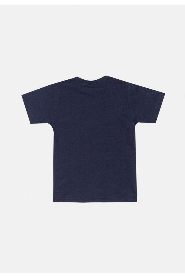 Camiseta-HD-Infantil-Estampada-Azul-Marinho