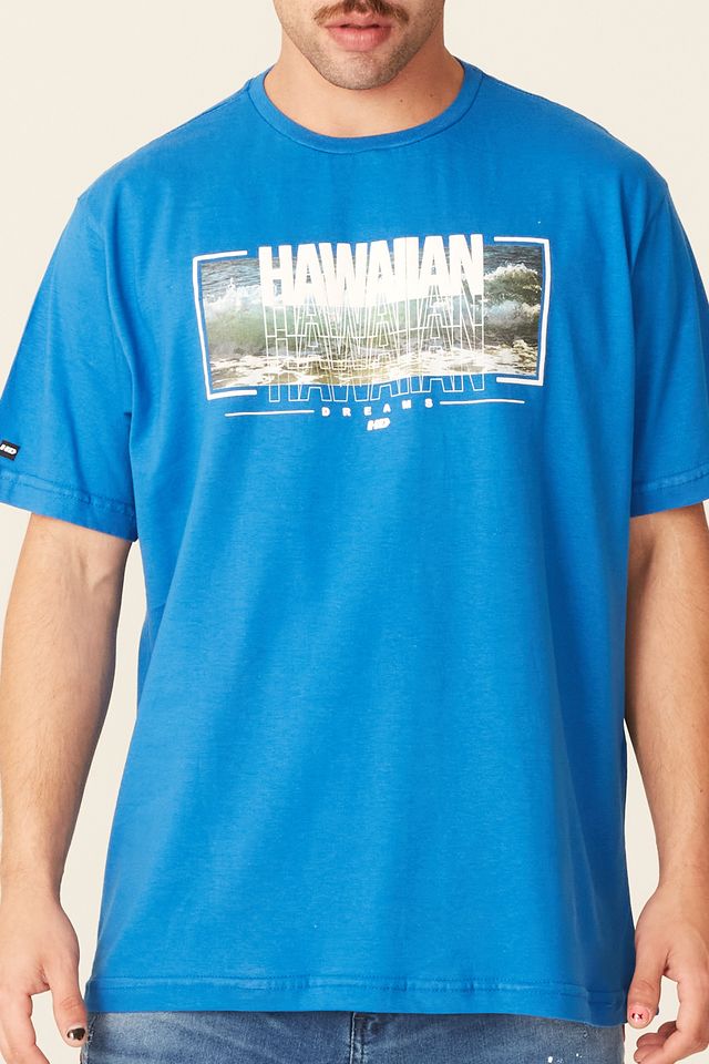 Camiseta-HD-Estampada-Azul
