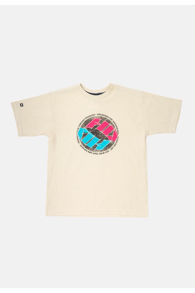 Camiseta-HD-Juvenil-Estampada-Bege
