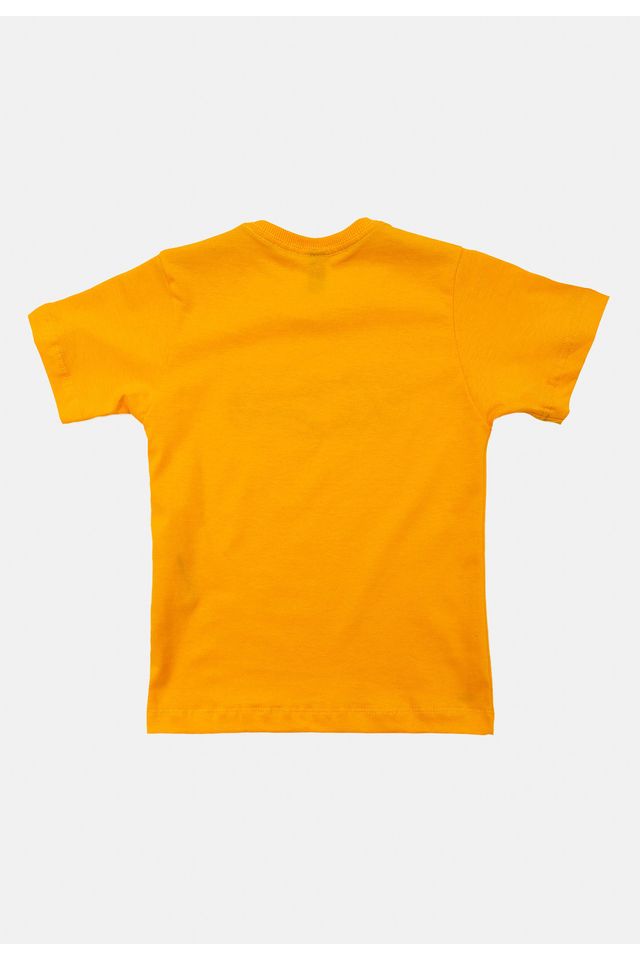 Camiseta-HD-Infantil-Estampada-Amarela