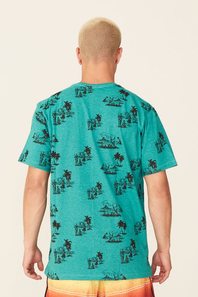 Camiseta-HD-Especial-Estampada-Beach-Verde-Mescla