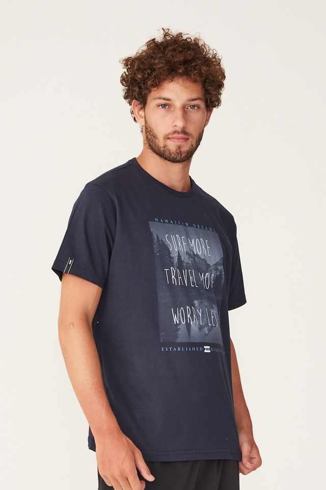 Camiseta-HD-Estampada-Surf-More-Worry-Less-Azul-Marinho