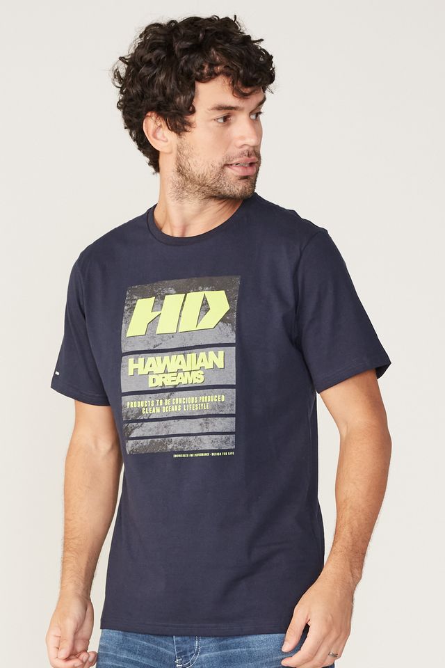 Camiseta-HD-Estampada-Azul-Marinho
