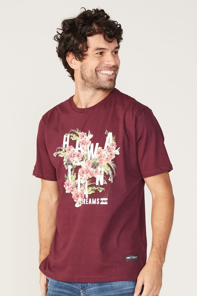 Camiseta-HD-Estampada-Vinho