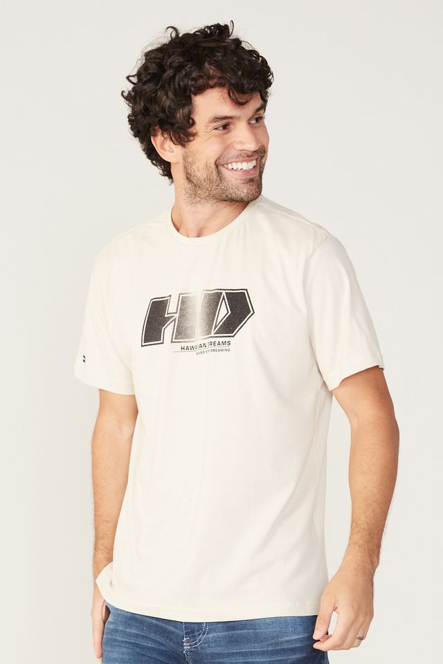 Camiseta-HD-Estampada-Bege