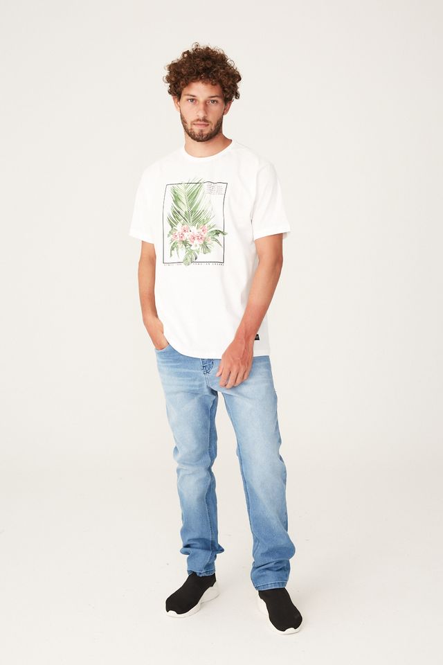 Camiseta-HD-Estampada-Palm-Trees-Off-White