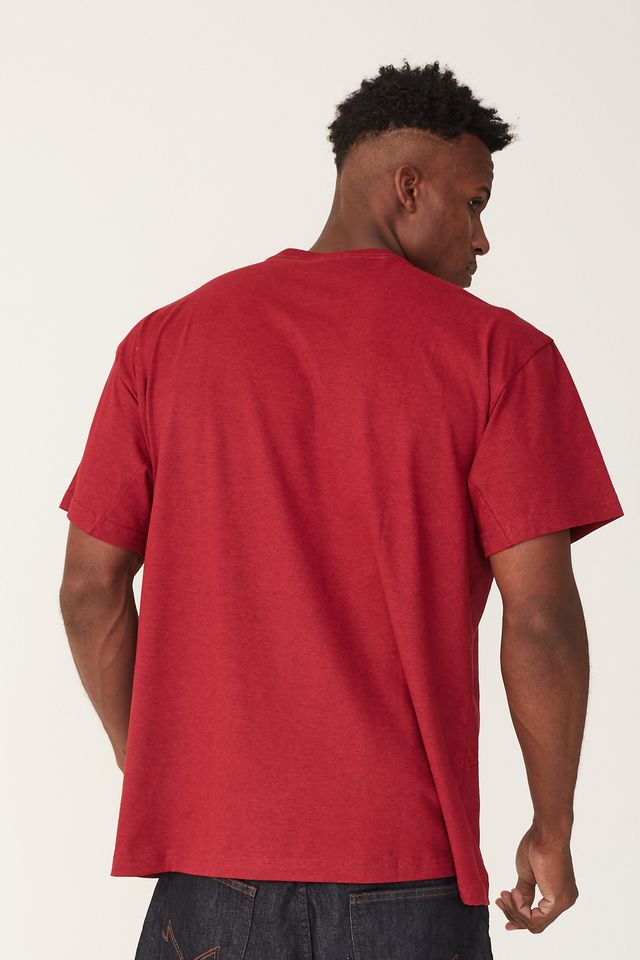 Camiseta-HD-Plus-Size-Mini-Logo-Vermelha-Mescla