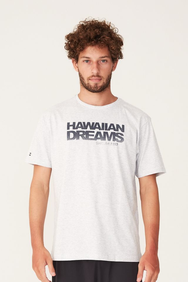 Camiseta-HD-Estampada-Brand-Logo-Lettering-Cinza-Mescla