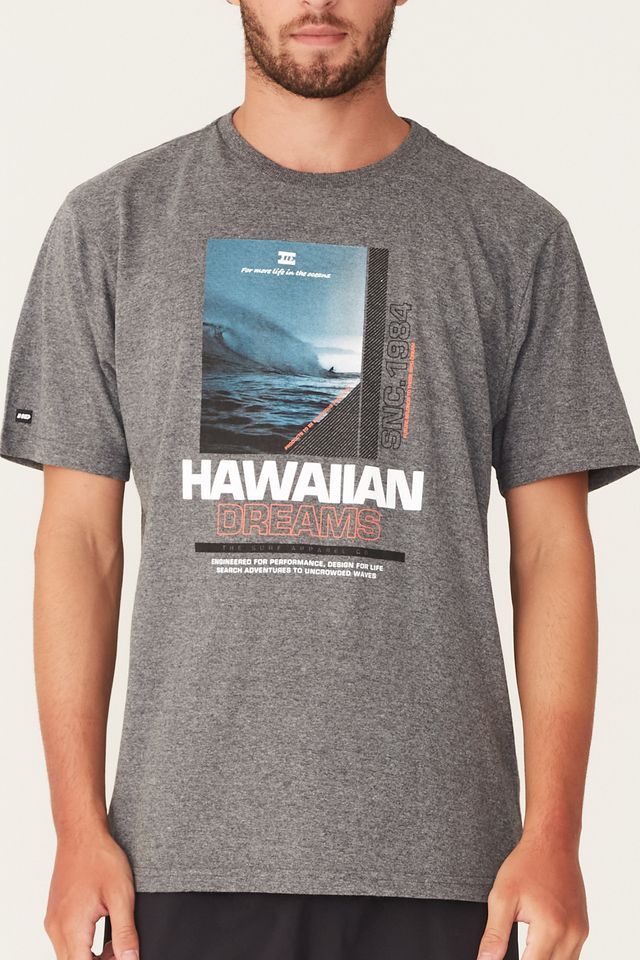 Camiseta-HD-Estampada-For-More-Life-In-The-Oceans-Cinza-Mescla-Escuro