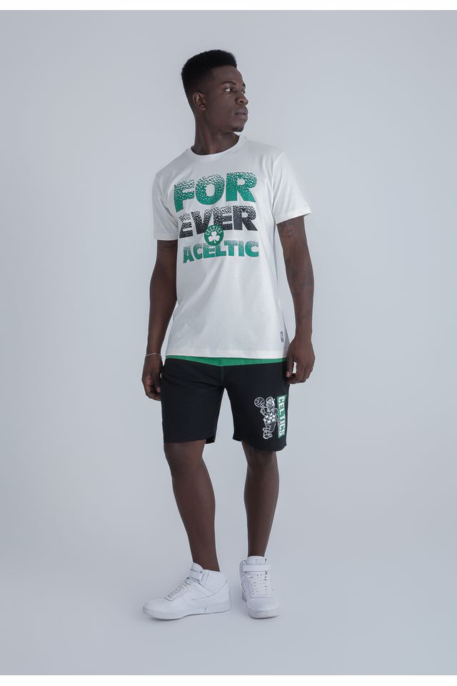 Camiseta-NBA-Estampada-Boston-Celtics-Casual-Off-White