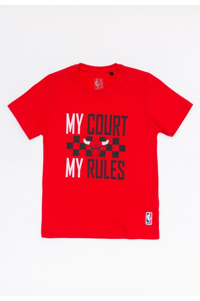 Camiseta-NBA-Juvenil-Estampada-Chicago-Bulls-Casual-Vermelha